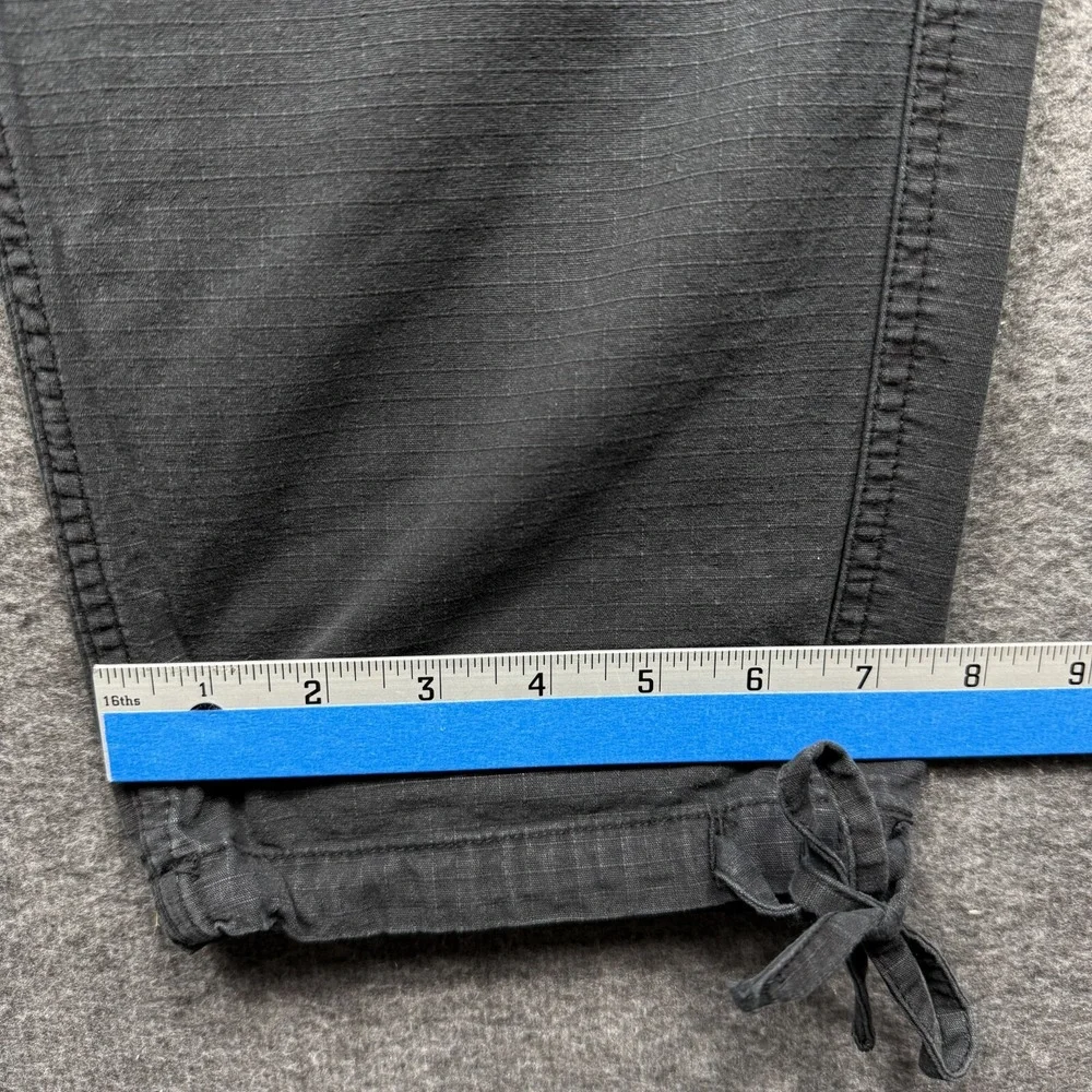 Drew House Pants Mens 34 Black Ripstop Cargo Pocket Utility Gorpcore Streetwear